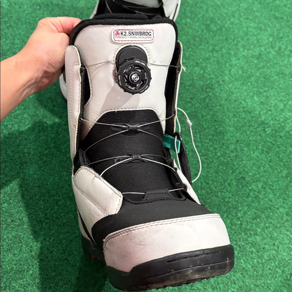 K2 Men’s Ryker Snowboard Boots Black and White Size 9.5, 27.5cm, EUR 42.5 - Picture 12 of 16